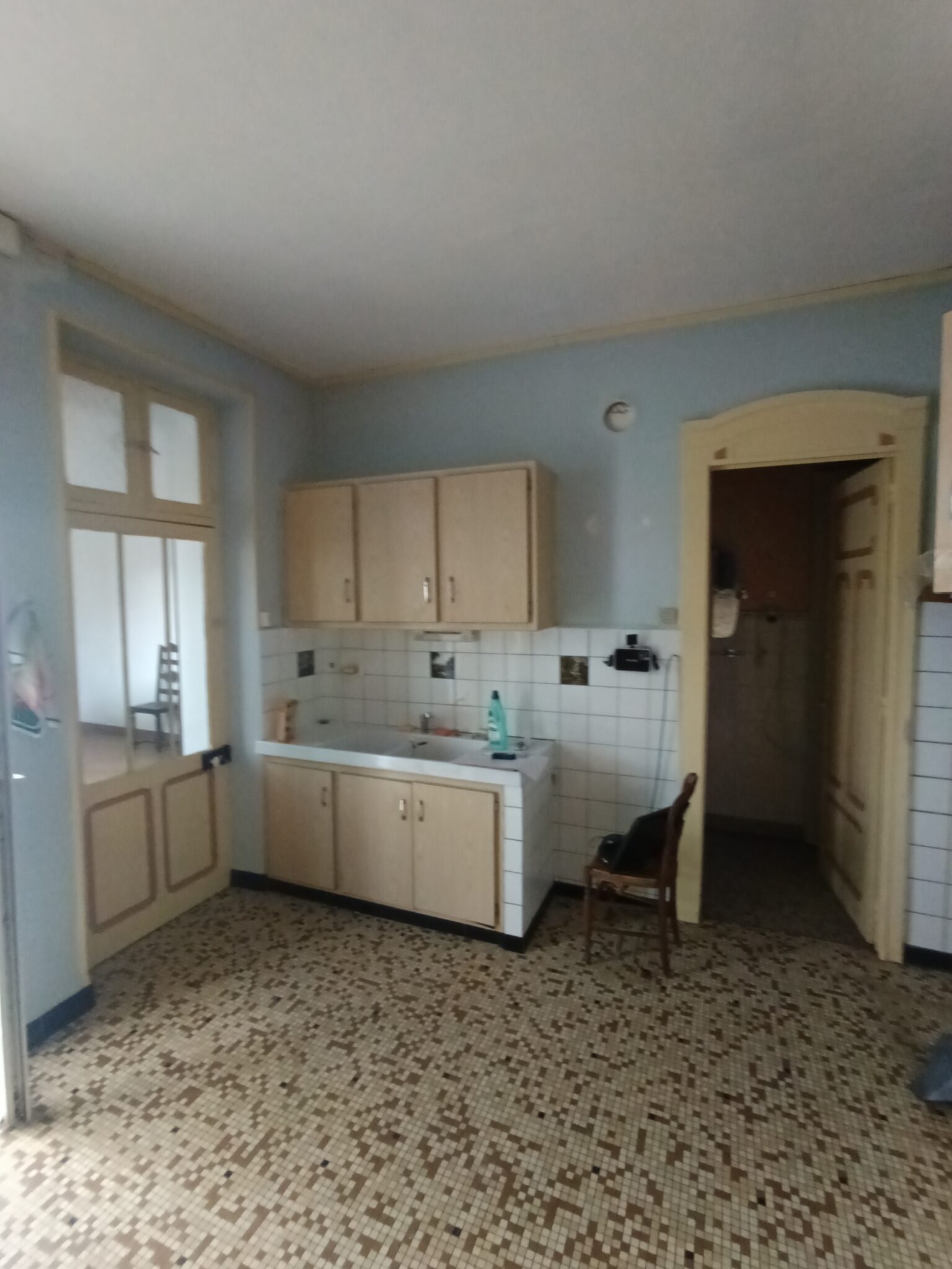 Situation existante rénovation et extension d'une maison unifamiliale à Nancy