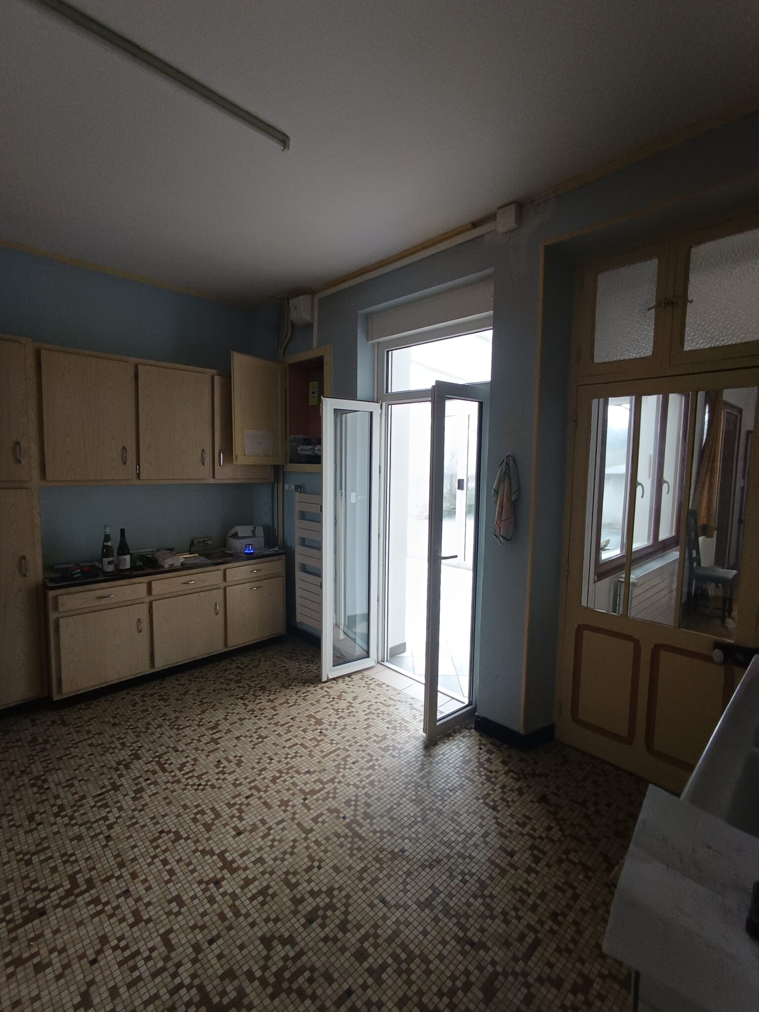 Situation existante rénovation et extension d'une maison unifamiliale à Nancy