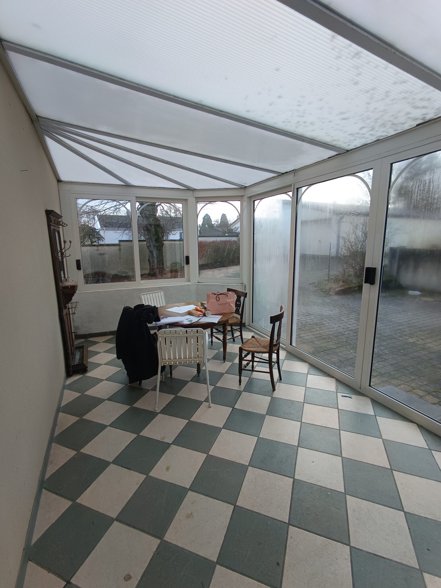 Situation existante rénovation et extension d'une maison unifamiliale à Nancy