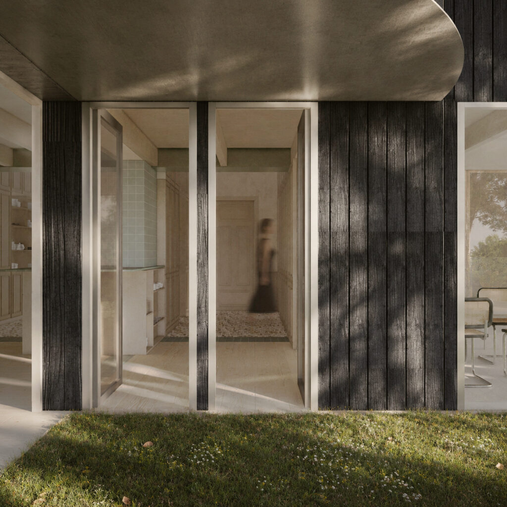 rénovation et extension en ossature bois d'une maison unifamiliale à Nancy